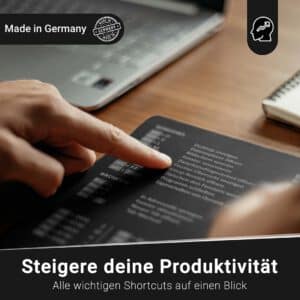 Moisepad mit Shortcuts von Listenwissen - shopstartups