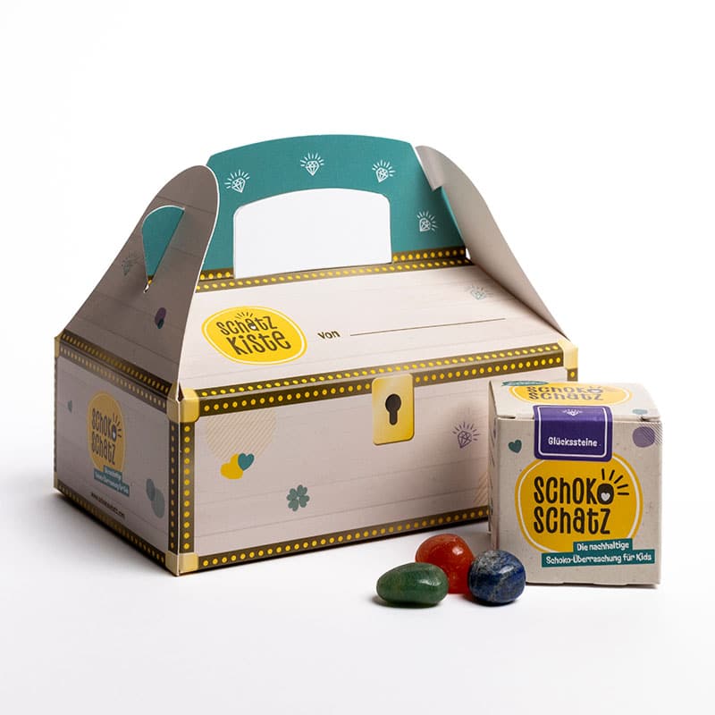 Schatzkiste des Schokoschatz für Kids - shopstartups