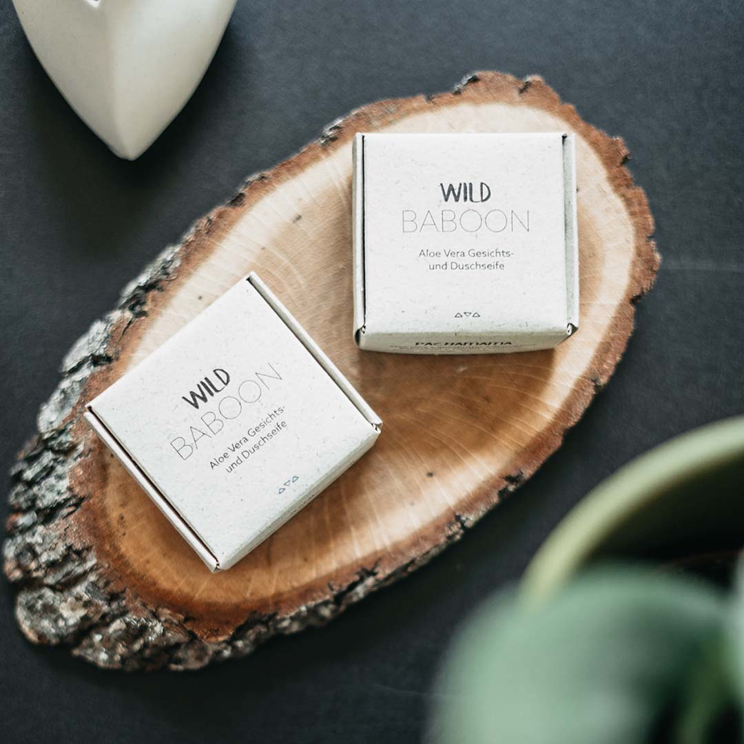 Aloe Vera Seife Ayni von Wild Baboon - shopstartups