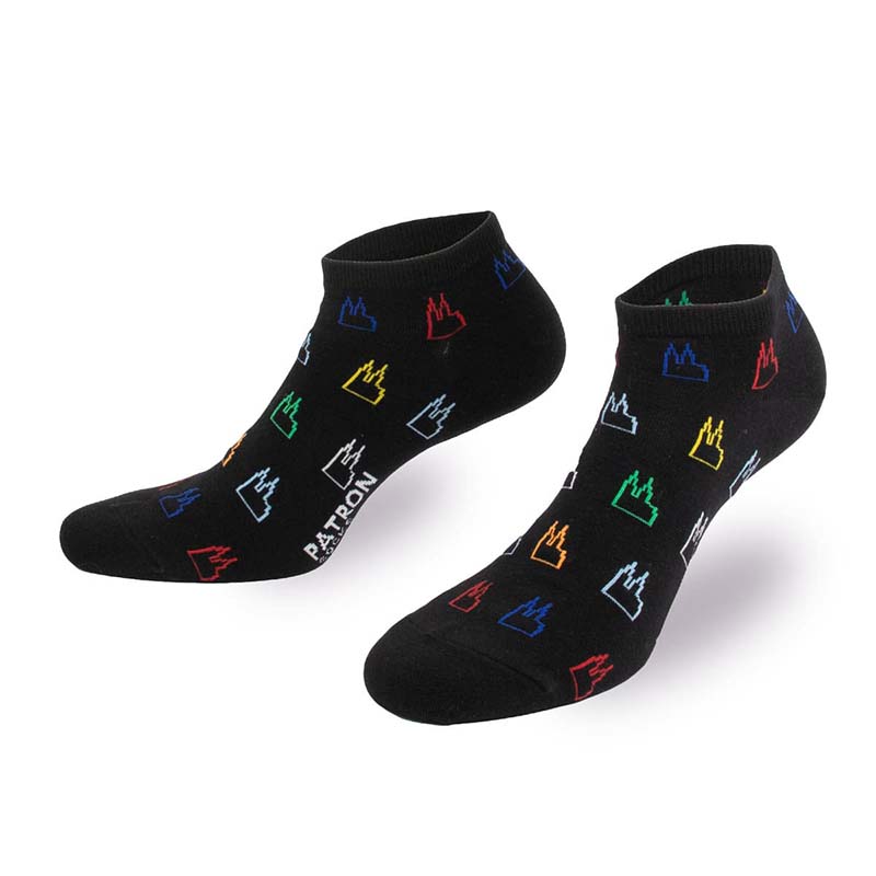 Dom Sneaker Socken in schwarz der Marke Patron Socks - shopstartups