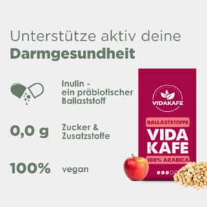 Ballaststoffe Kafe der Marke VIDAKAFE - Dargesundheit - shopstartups