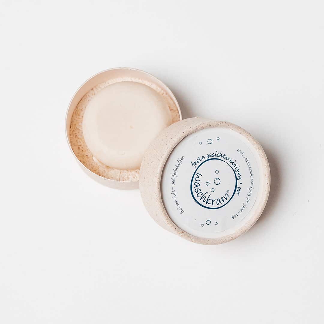 Feste Gesichtsreinigung pur von waschkram - shopstartups